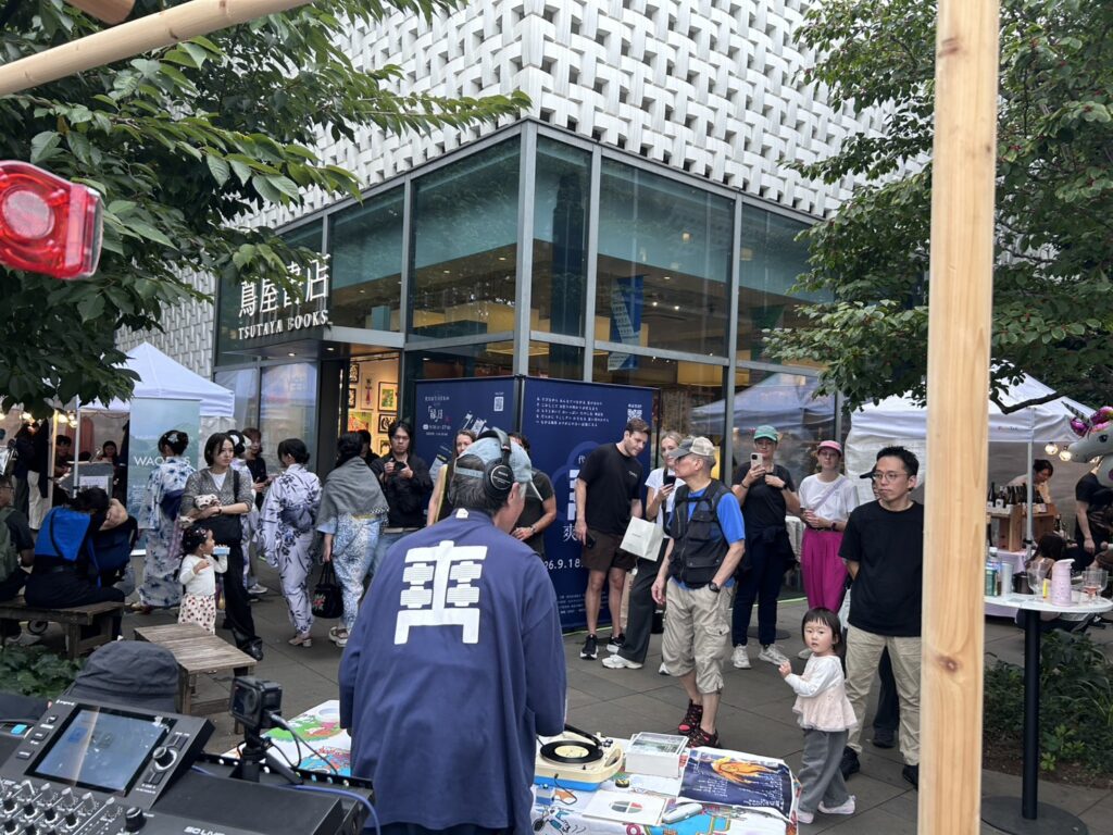 爽涼祭にてDJ